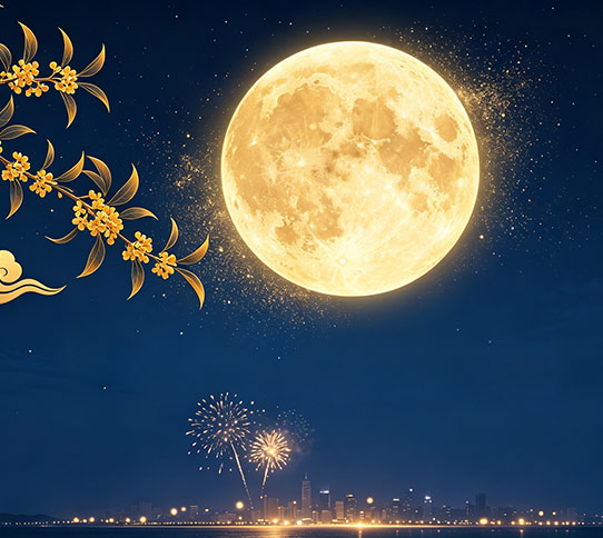 志业祝您中秋快乐！